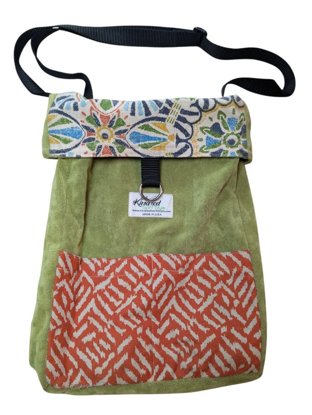 Kindred Spirit Style Fold Over Crossbody Bag Boho Hobo USA